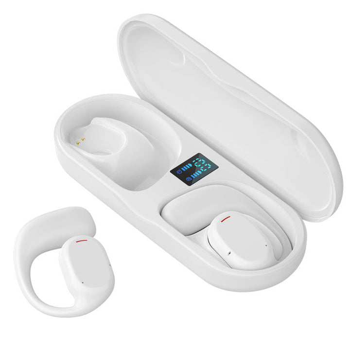 Fitness gear: Open ear Bluetooth headphones with long battery life & clear stereo sound for sports
