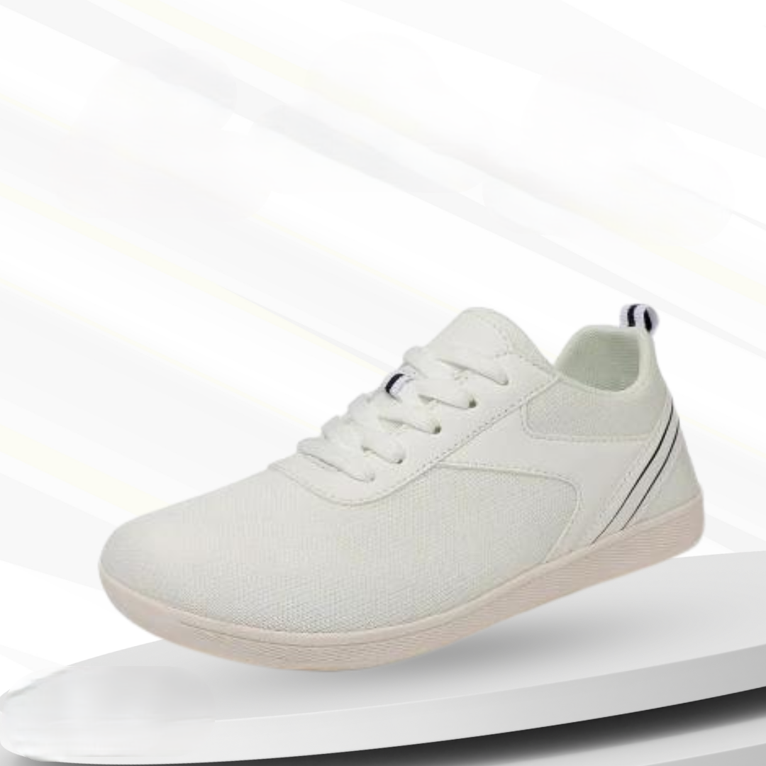Casual unisex barefoot health sneakers with non-slip sole, designed for active comfort & well-being.
