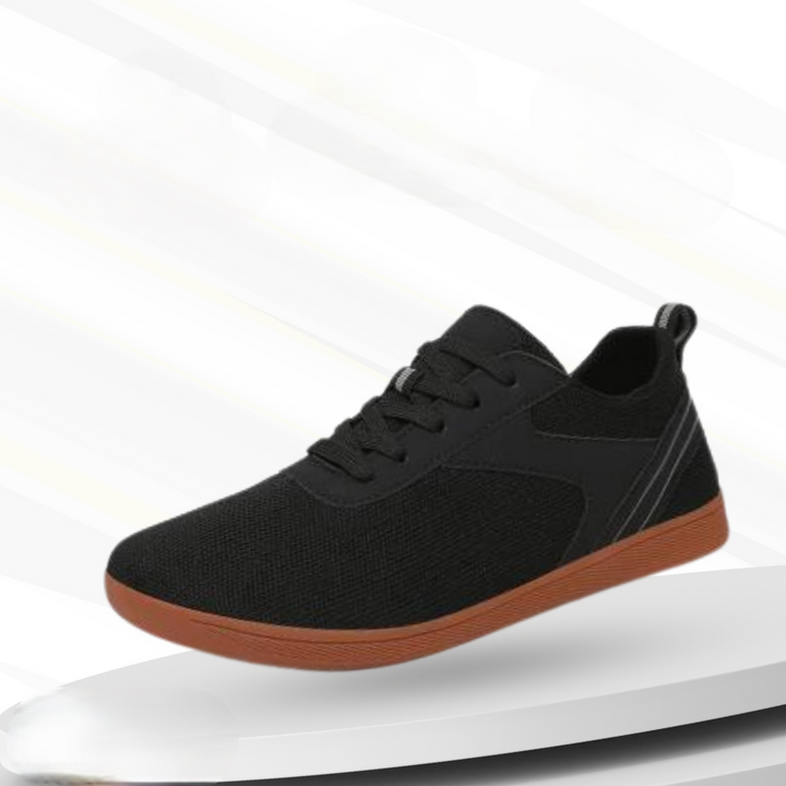 Barefoot comfort shoes: orthopedic sneakers offering joint & pain relief with a natural walking experience.