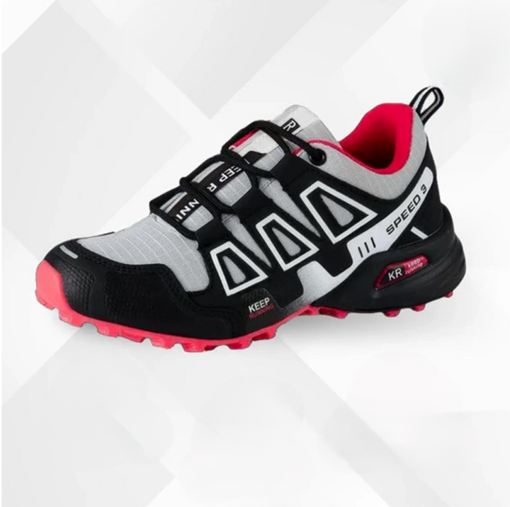 Supportive unisex hiking boots, perfect for long treks & all-day comfort.