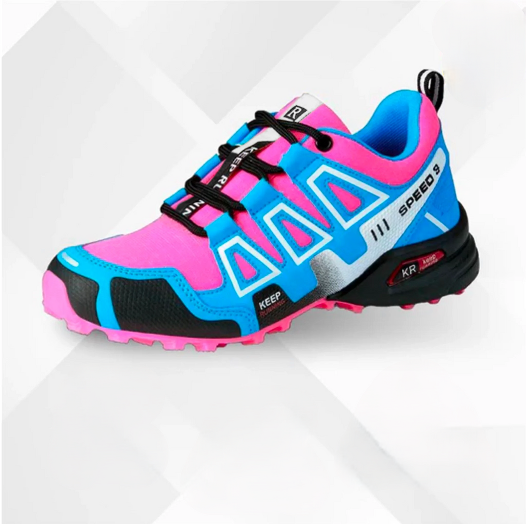 Stylish unisex hiking boots offering excellent foot support & outdoor comfort.