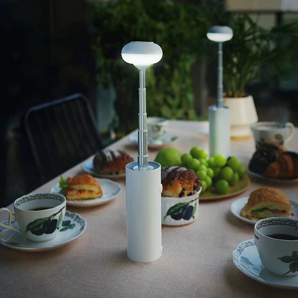 Unisex outdoor camping light with magnetic base, rechargeable & portable. Ideal for tents & emergencies.