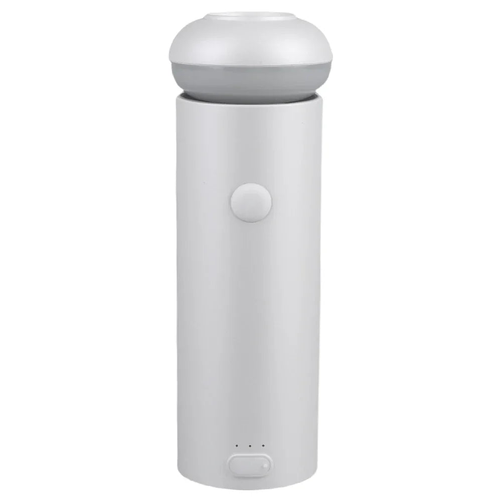 Adjustable outdoor camping light, a portable LED lantern with a strong magnetic base for hands-free setup.