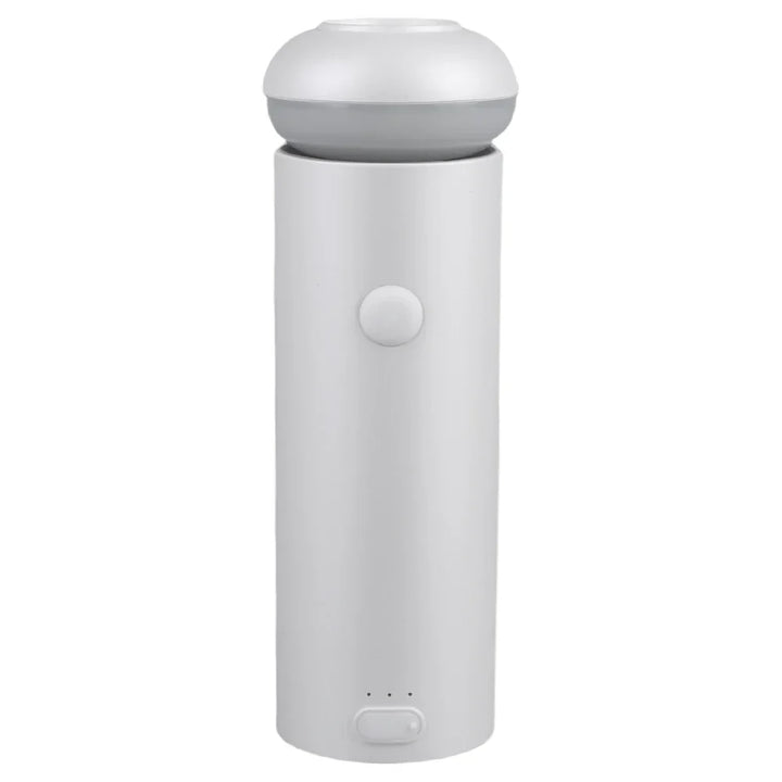 Adjustable outdoor camping light, a portable LED lantern with a strong magnetic base for hands-free setup.