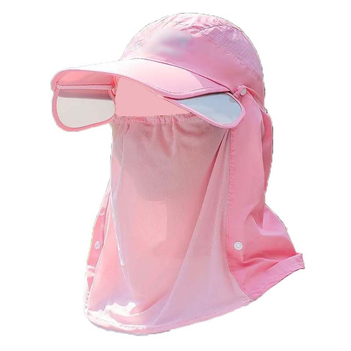 Unisex sun hat with UPF 50+ protection, modeled in an outdoor setting for active lifestyles