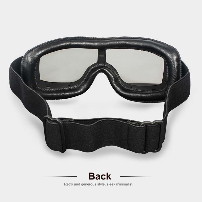 Full eye protection goggles, anti-fog, UV protection, over glasses, unisex for motorcycle & biking.
