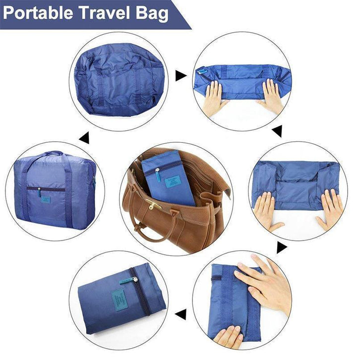 Unisex waterproof travel duffel bag with shoulder strap, ideal carry-on luggage