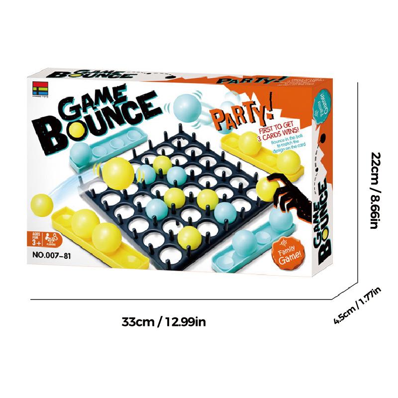Unisex Party Bouncing Ball interactive game, portable tabletop fun, great for parties and gifts (80-120 chars)