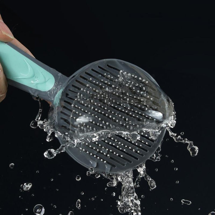 Grooming supplies: versatile pet brush for cats and dogs, reduces shedding efficiently