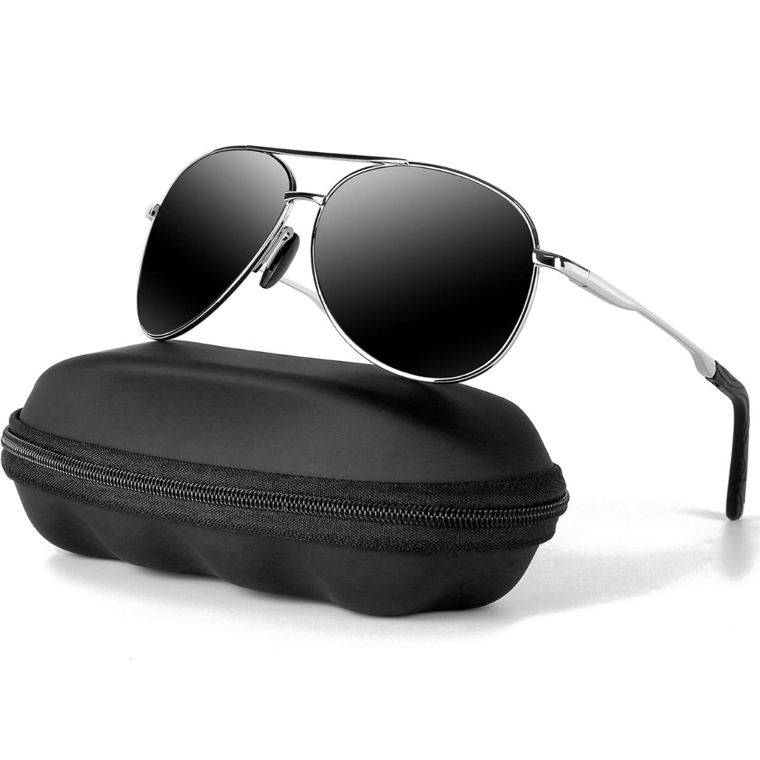Premium polarized sunglasses, lightweight & comfortable for all-day wear.
