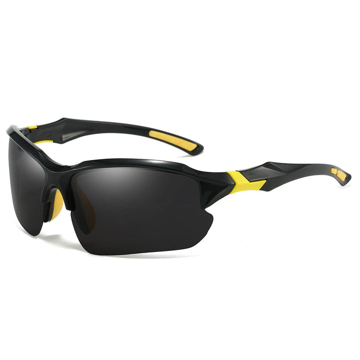 New unisex polarized sport sunglasses, premium outdoor gear with UV protection for athletes & adventurers.