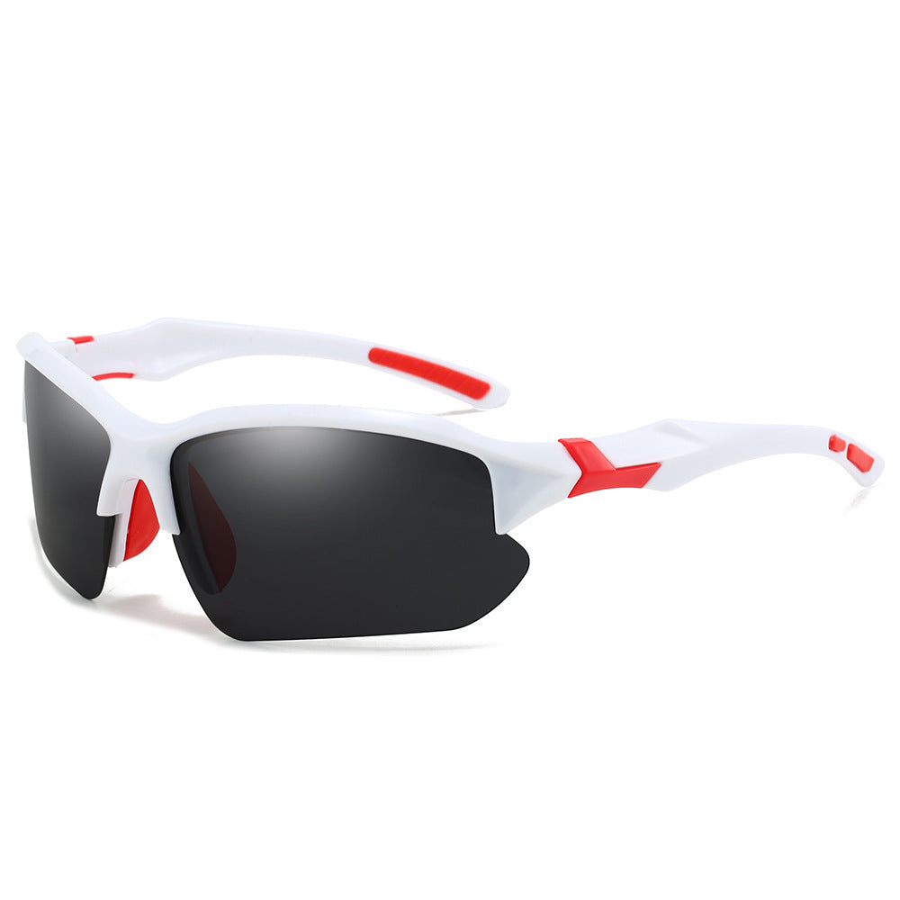 Hiking gear: durable unisex polarized sport sunglasses, enhanced vision, UV protection for trails.