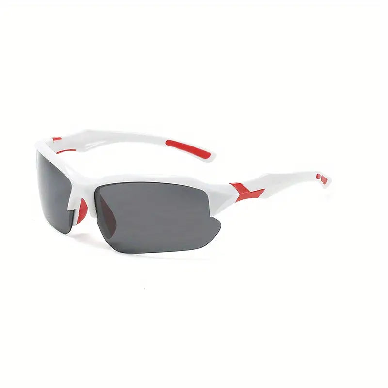 Lightweight active sports sunglasses with polarized lenses, perfect for outdoor performance & UV protection.