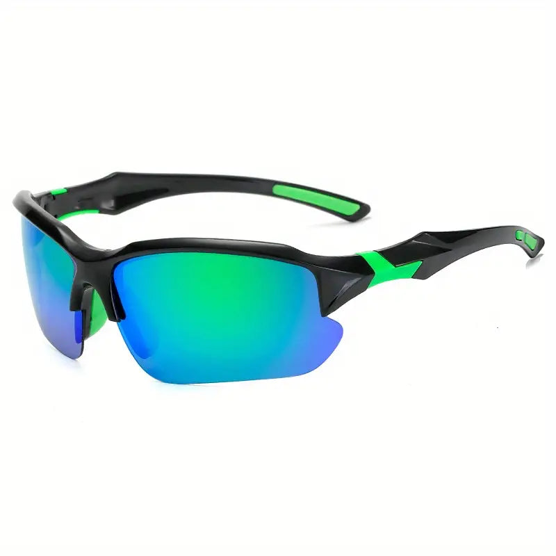 Unisex polarized sports eyewear for active men and women, ideal for cycling, running & outdoor use.