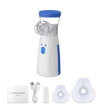 Advanced mesh nebulizer for efficient respiratory relief, suitable for adults & children's lung health.