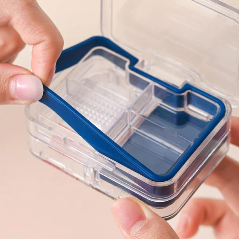 Sleek and durable medicine organizer, designed for unisex use and longevity