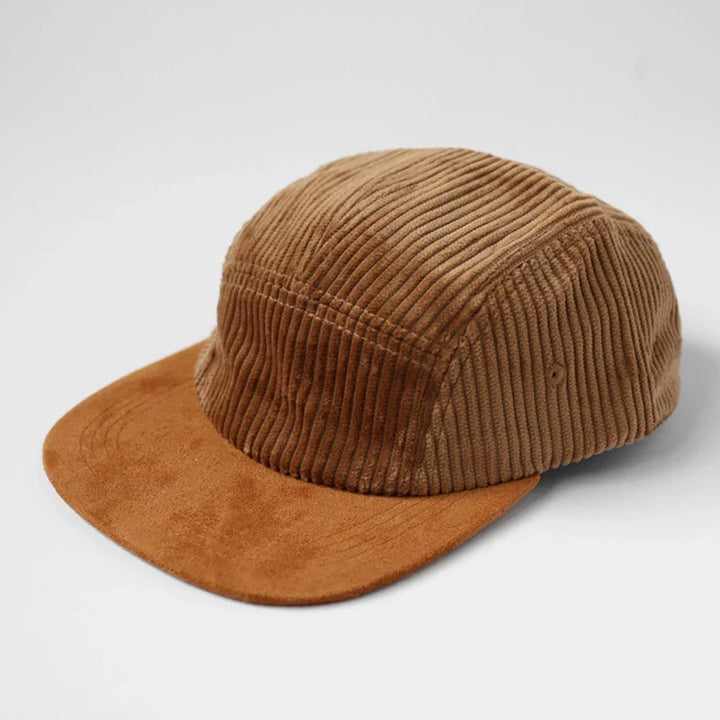 Stylish unisex baseball cap made from premium corduroy, an essential casual accessory.