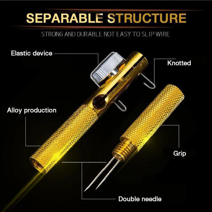 Portable fishing knot tying tool, an essential angling accessory for any fisherman