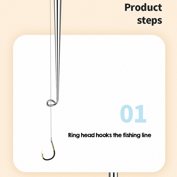 Ergonomic quick release fishing tool, designed for efficient and safe hook removal.