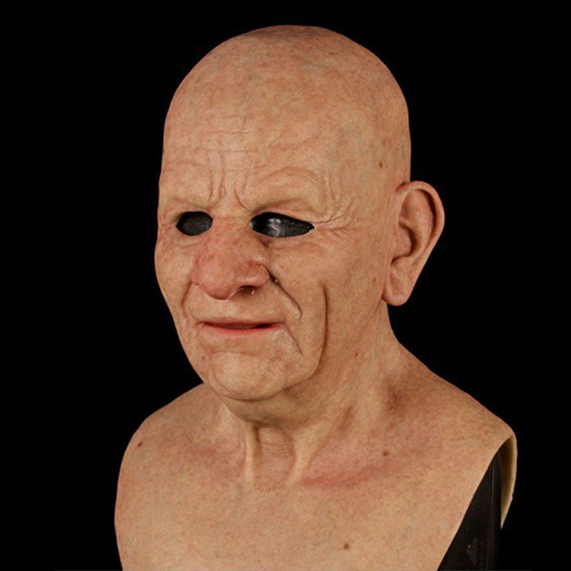 Spooky unisex latex mask, captures the essence of Halloween horror