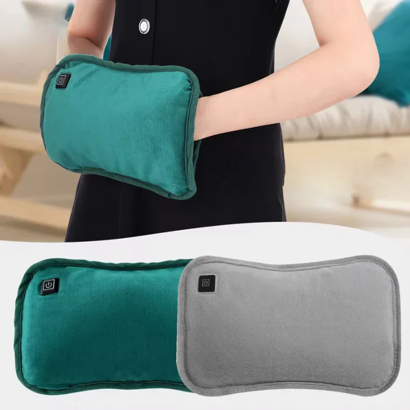 USB powered heat therapy pad for soothing muscle aches, promoting relaxation & well-being, unisex design.