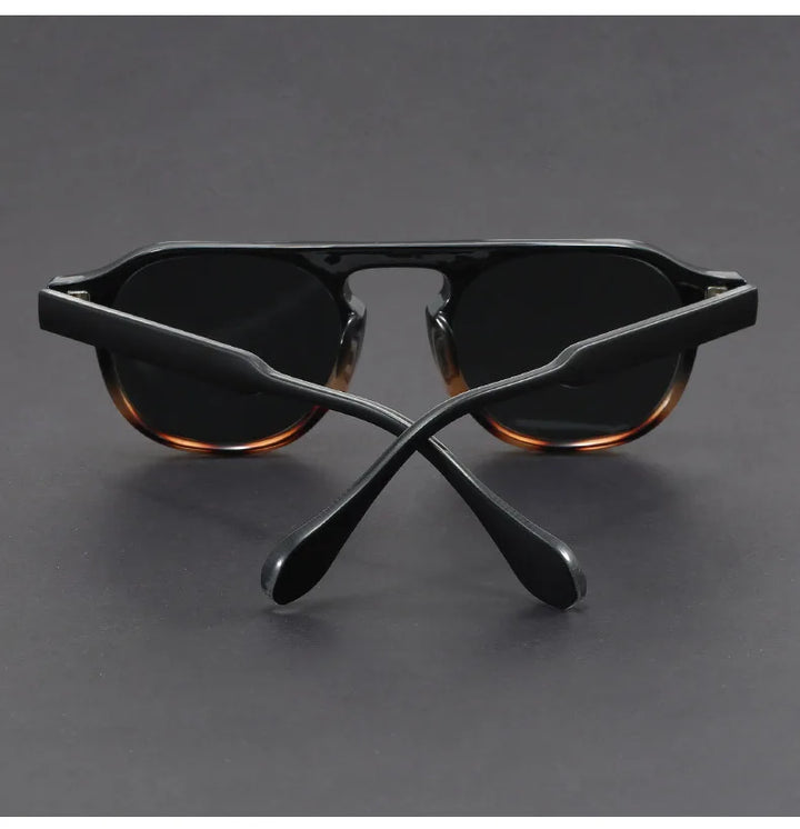 Variety of Unisex Retro Angular Sunglasses, multiple colors and styles, UV400 protection, fashion accessories