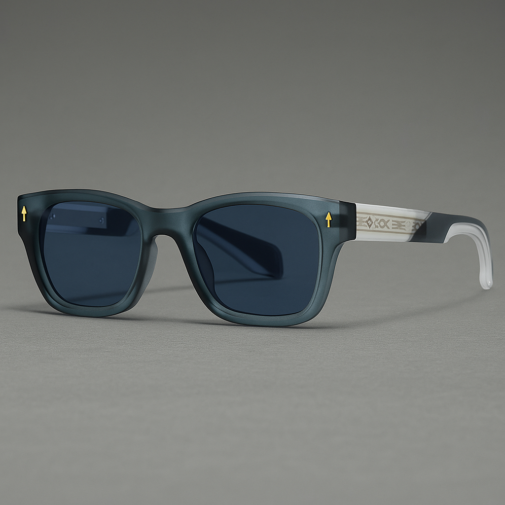 Stylish cat-eye sunglasses with gradient lenses, a unisex retro fashion accessory for sun protection