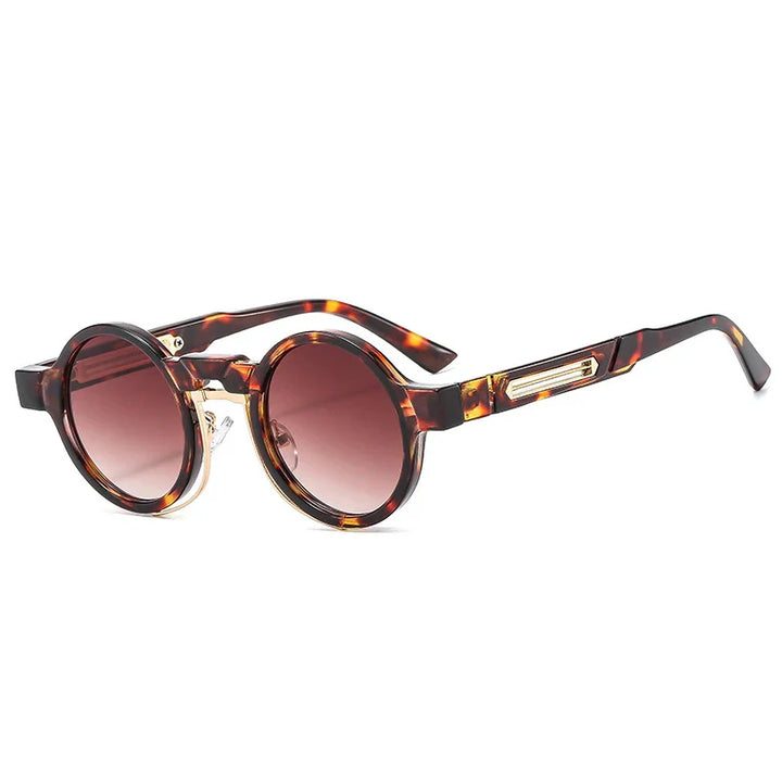 Display of Unisex Retro Style Round Fashion Sunglasses for sunny days and style