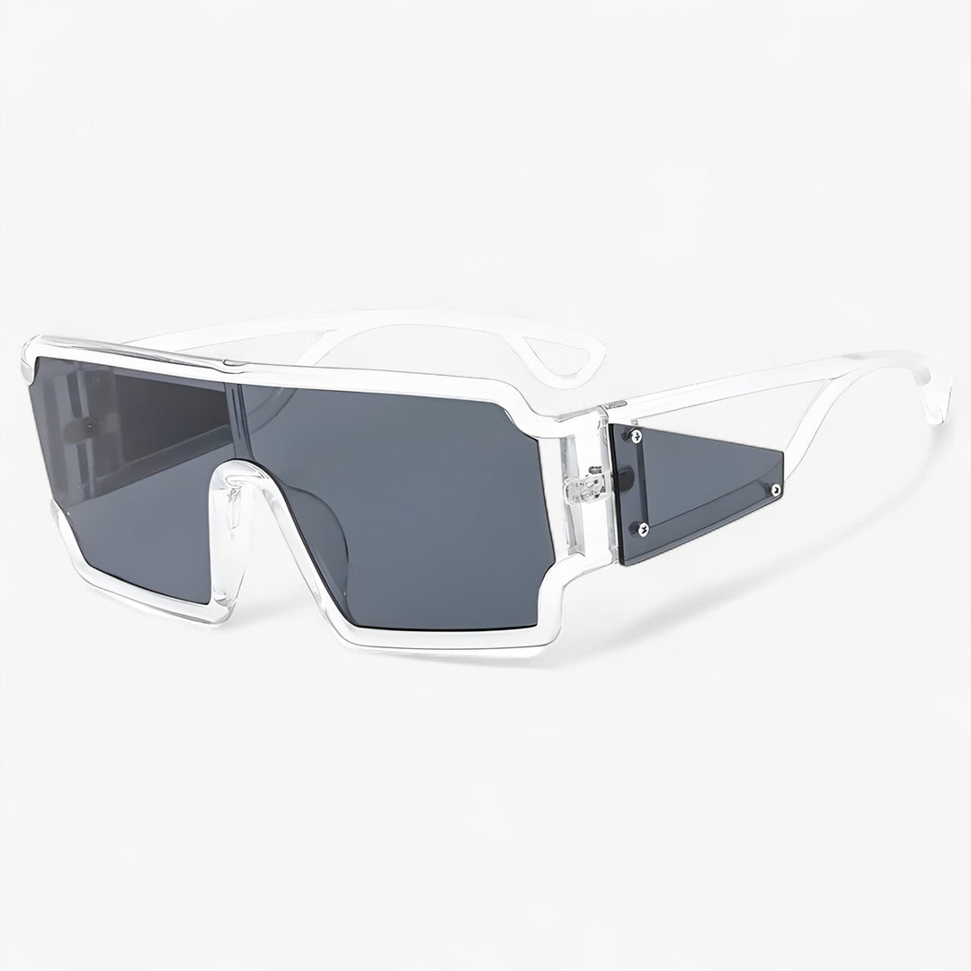 Unisex retro sunglasses with UV400 protection, stylish classic eyewear for sun and fashion.