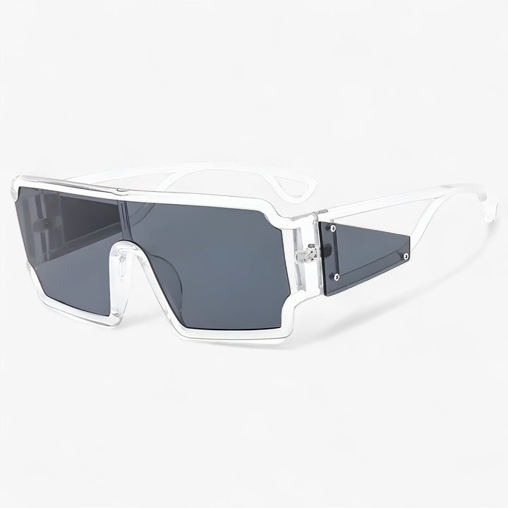 Unisex retro sunglasses with UV400 protection, stylish classic eyewear for sun and fashion.