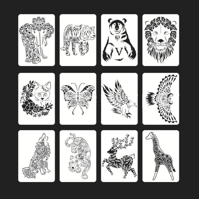Festival themed drawing stencils, adding a festive touch to any art project supplies