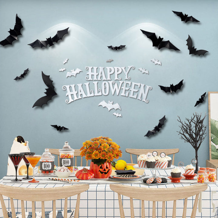 Unisex reusable Halloween garage door magnet decorations, spooky festive outdoor home decor