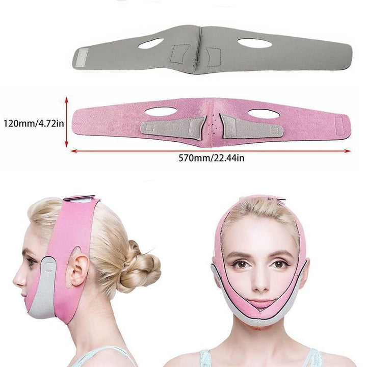 Skincare anti-aging V-Line chin lifter mask, reusable and effective