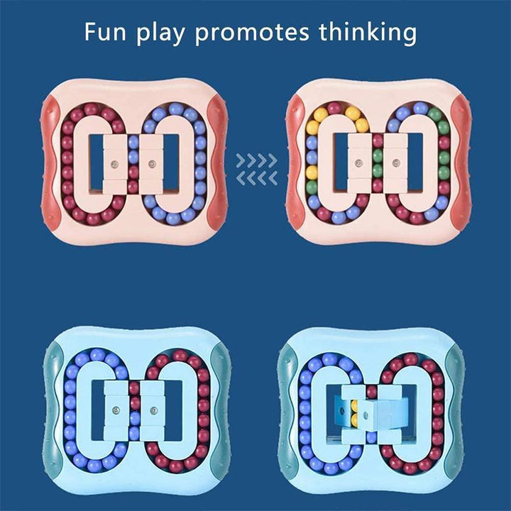 Collection of rotating finger sensory cubes, durable and engaging educational toys for puzzle lovers
