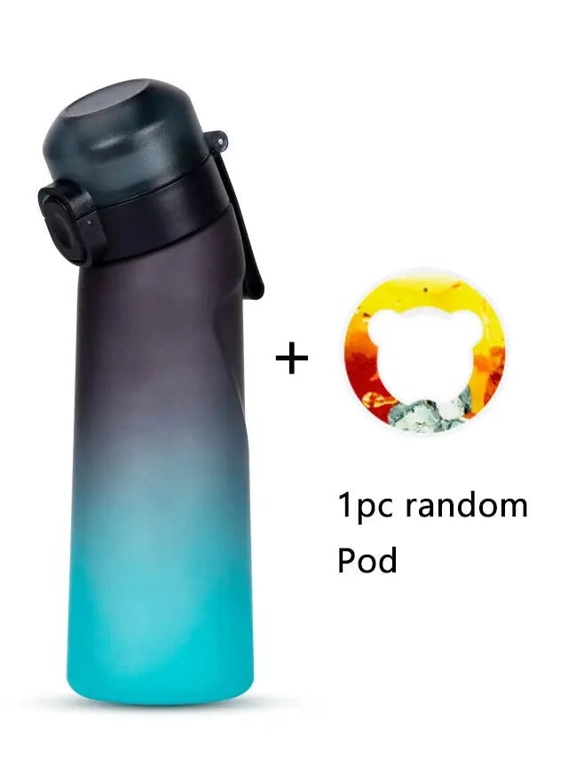 Unisex 22 fl oz sports bottle for flavored water. Get fruit taste from scent, ideal for active hydration.