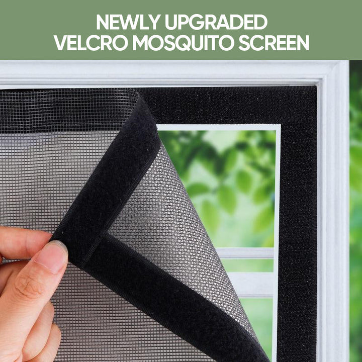 Smart home solution: a self-adhesive window screen and mosquito net, offering easy DIY pest control