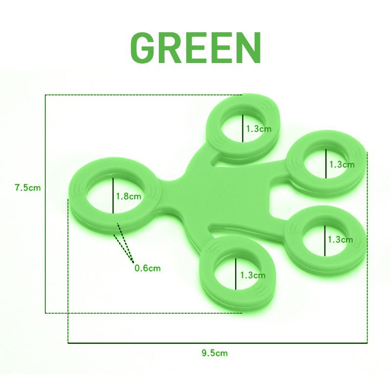 Durable silicone finger strengthener ring, perfect for guitarists and climbers