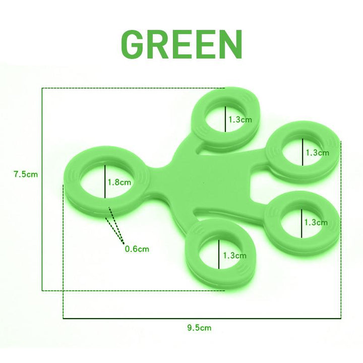 Durable silicone finger strengthener ring, perfect for guitarists and climbers