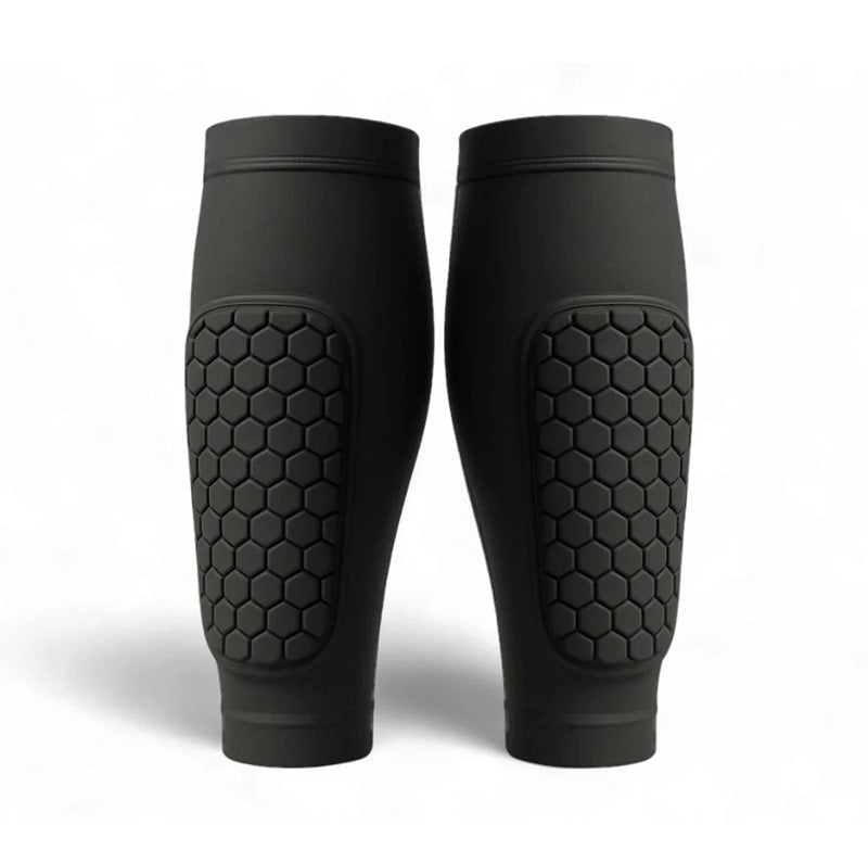 Unisex Ski & Soccer Shin Guards with Comfort Fit design for ultimate leg protection in sports.