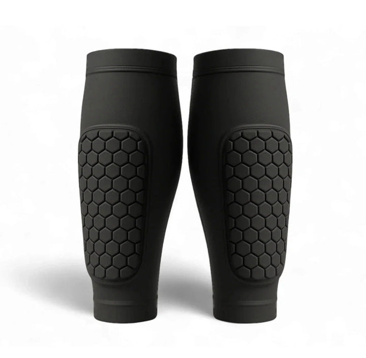 Unisex Ski & Soccer Shin Guards with Comfort Fit design for ultimate leg protection in sports.