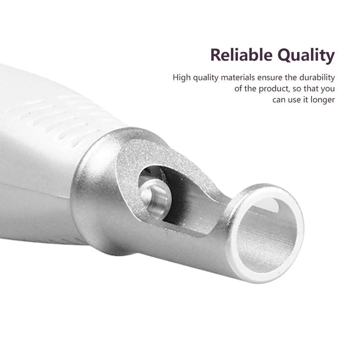 Picosecond laser pen for skin spot, freckle, & birthmark removal. Home beauty device for pigment reduction.