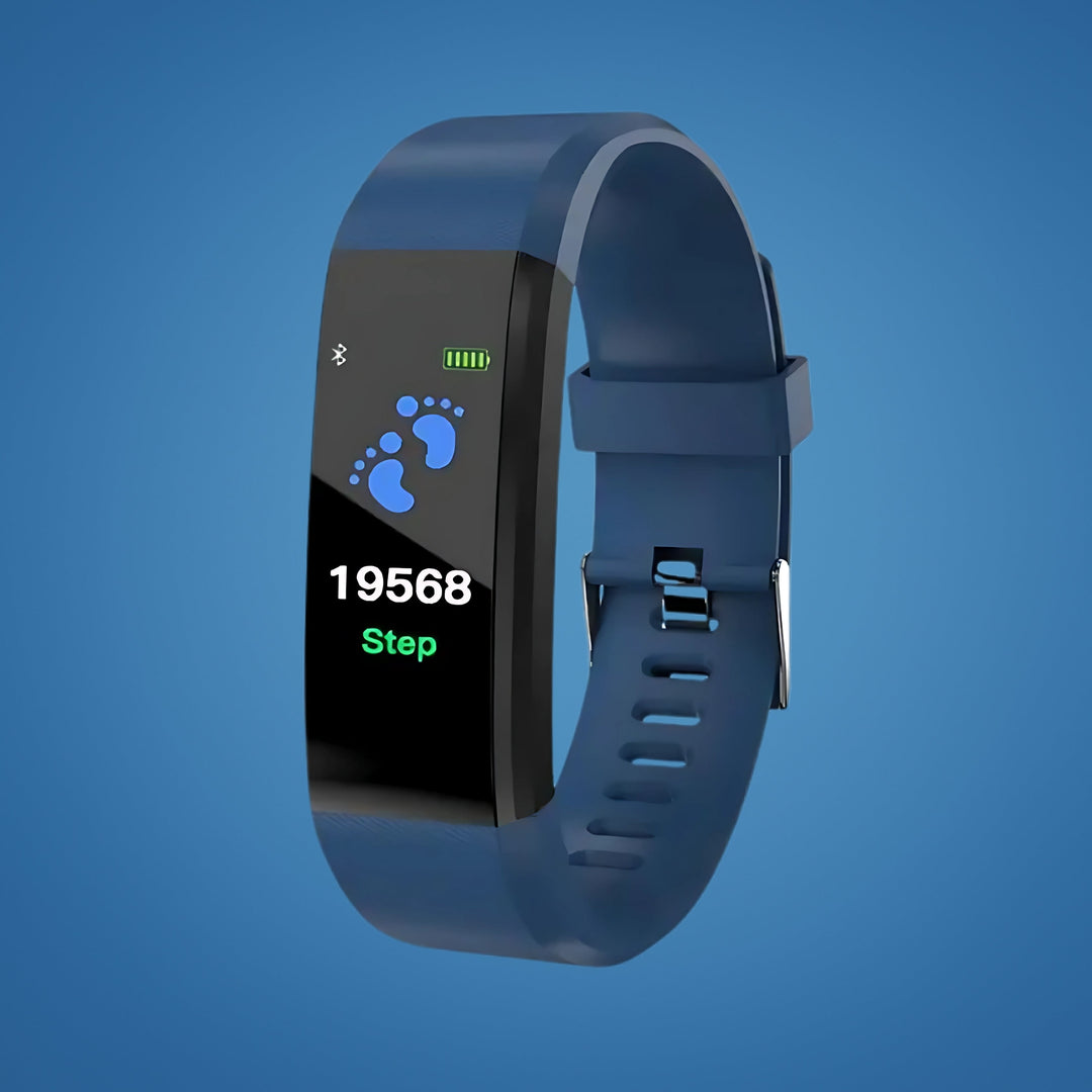 GPS tracker smartwatch for seniors with automatic fall detection and emergency alerts, a safety device.