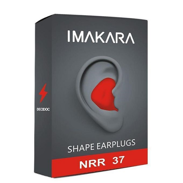 Soundproof & waterproof unisex earplugs for ultimate sleeping comfort, noise reduction & water protection.