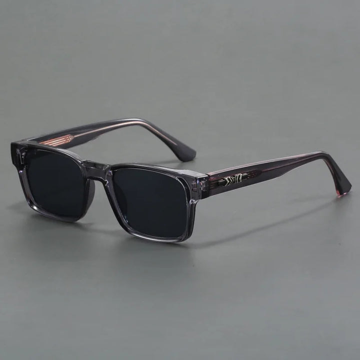 Stylish unisex square frame sunglasses, lightweight and offering full UV400 sun protection.