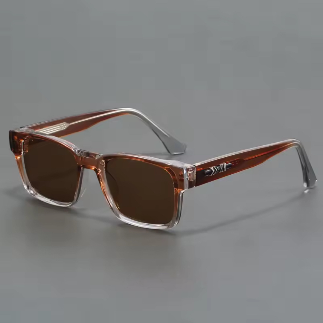 Lightweight unisex square frame sunglasses, a must-have accessory for sun protection and eyewear.