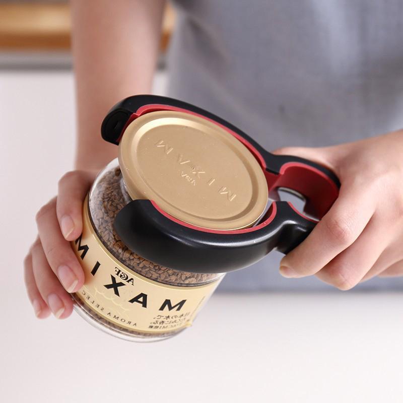 Multi-use convenience: 6-in-1 bottle and jar opener, an essential kitchen gadget multitool