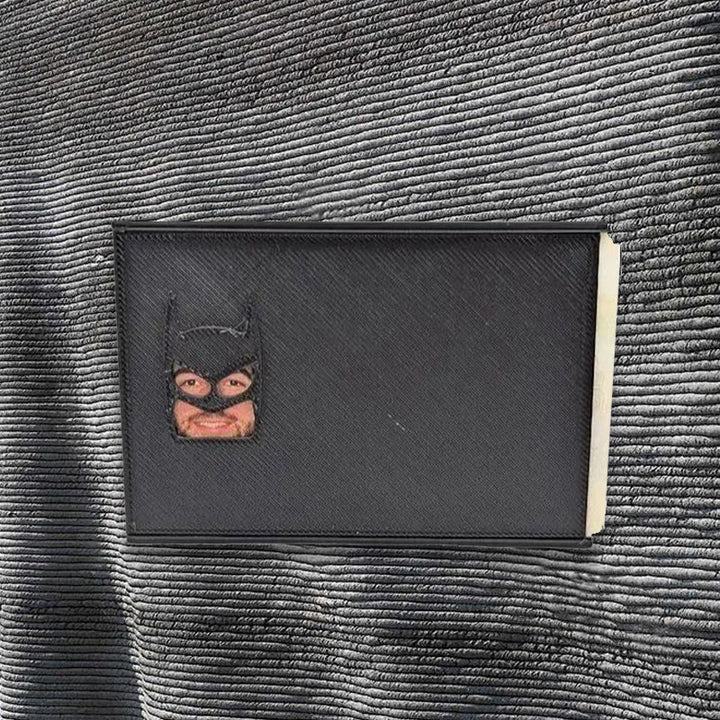 Novelty superhero ID card cover, 'Top Secret' design, ideal badge holder gift