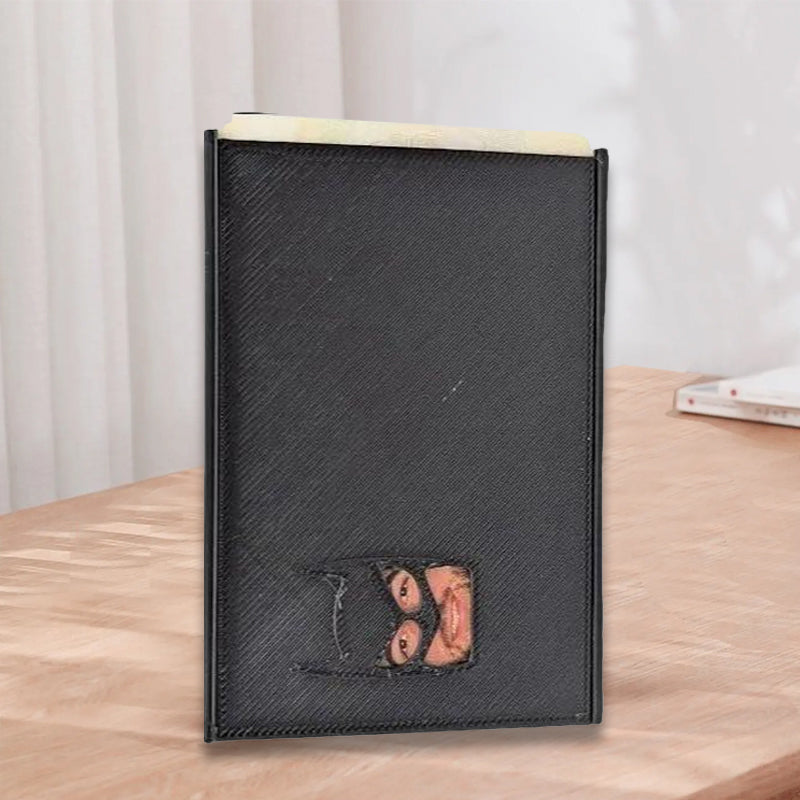 Vibrant superhero ID card protector, great for everyday use, unique gift