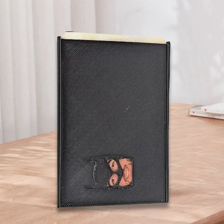 Vibrant superhero ID card protector, great for everyday use, unique gift