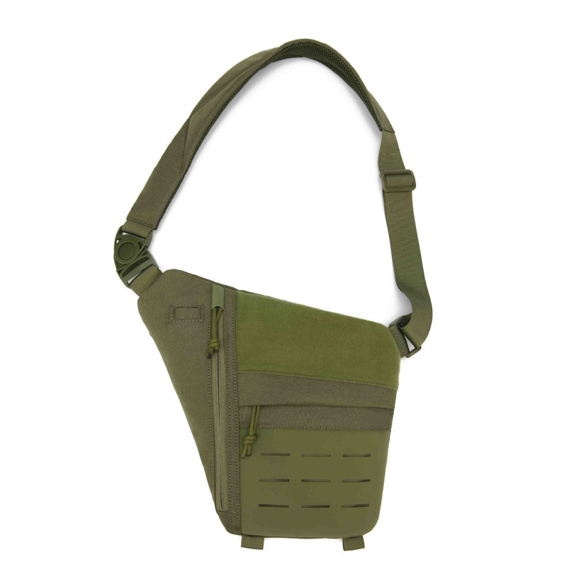Unisex tactical sling bag for men & women, versatile cross-body design with ample storage